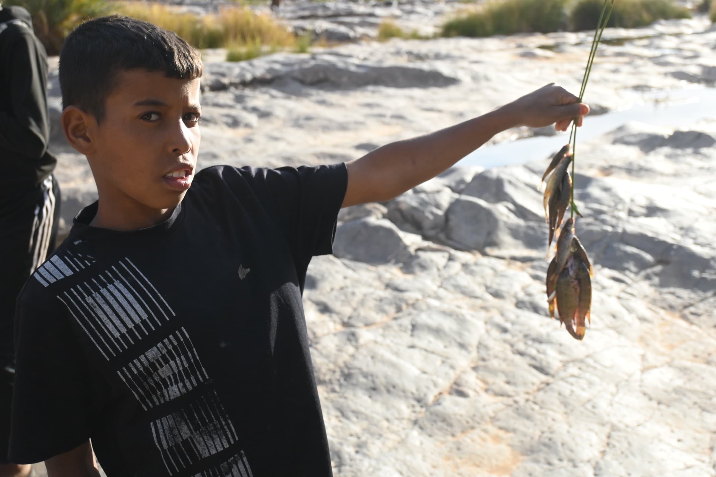 Rencontre avec un enfant Touareg